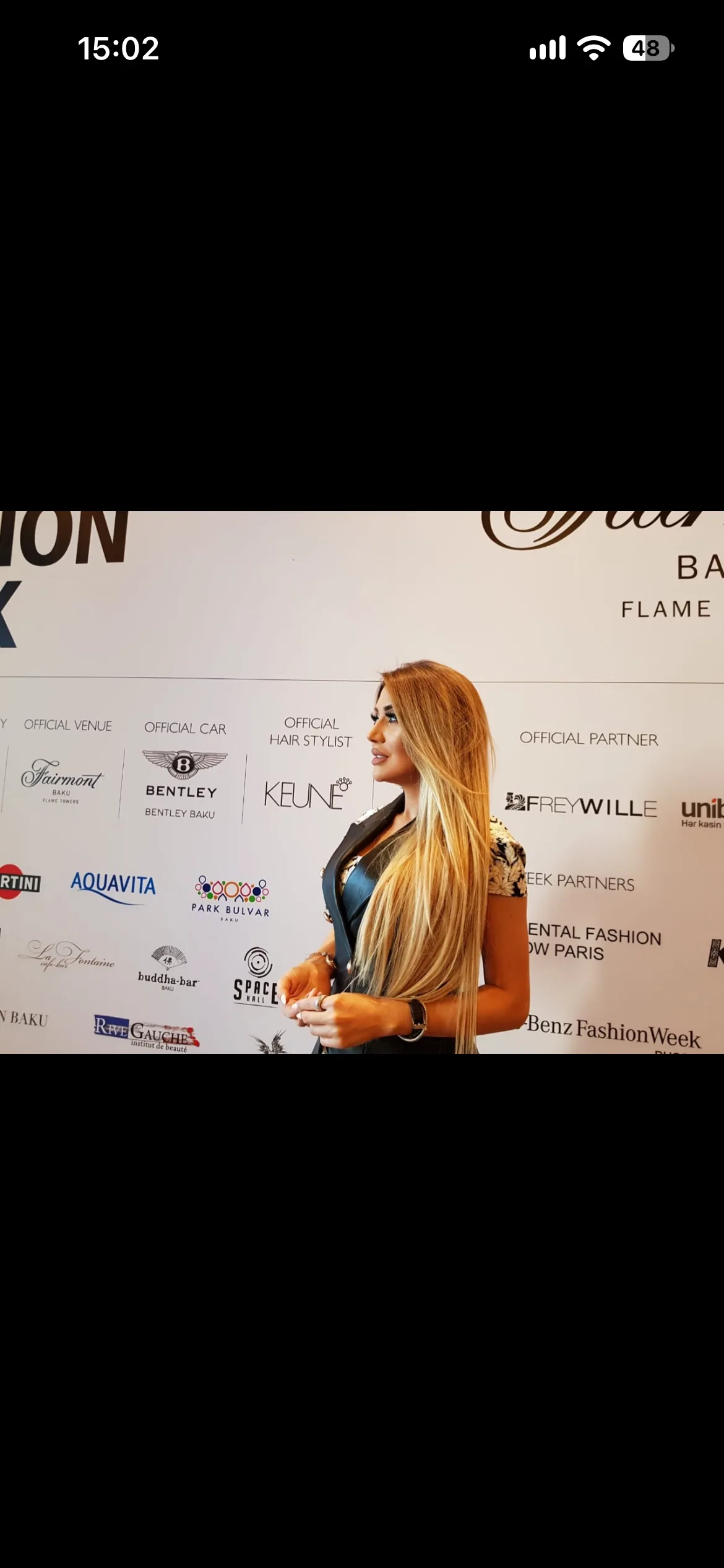 Portrait at Baku Fashion Week